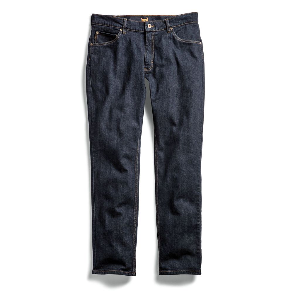 Timberland Mens Pants PRO® Grit-N-Grind Modern Fit Flex Denim Work - Navy - India MA1624390